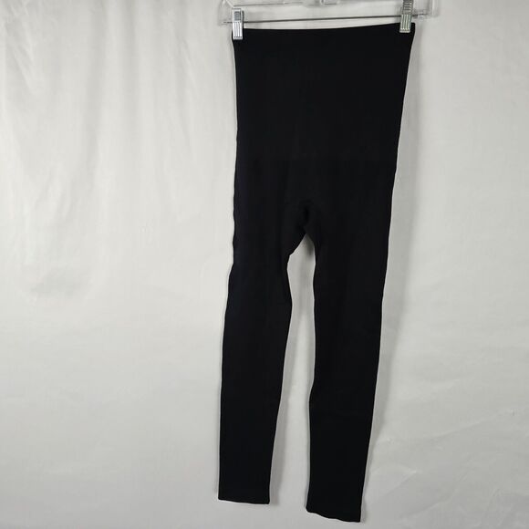 Empetua Leggings Women's Small Black High Waisted Shaping Pull On NWT - Picture 8 of 8